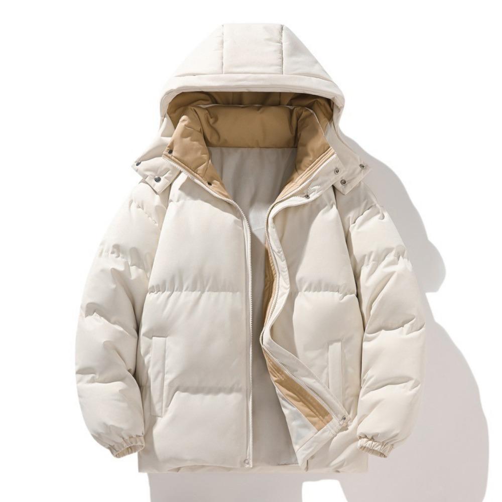 Thickened Casual Men's and Women's Same Warm and Windproof Cotton-padded Jacket Men's