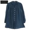 Pallas Palace Navy Indigo Shirt Tunic Dress Tops 0 IndigoUsed