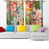 Boho Floral Blackout Curtains Colorful Flower Bohemian Window Curtain For Living Room Bedroom Dining Room Home Decor Drapes