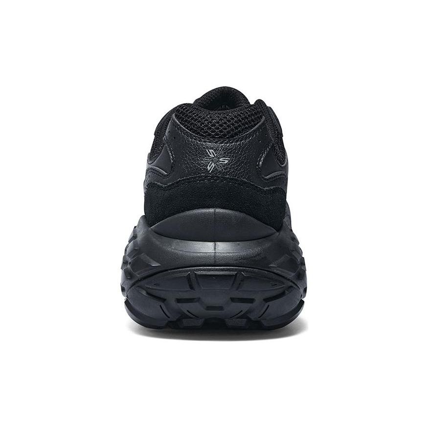 Skechers Monster EVO Men Black Low Top Casual Shoes Mesh Synthetic Leather Comfort Cushion Warm 232744-BBK