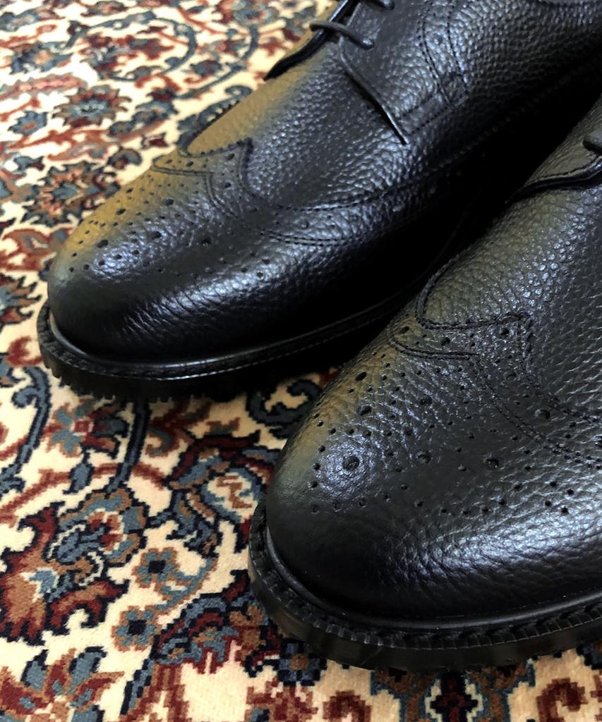 Joenshoe Harmonic Full Wingtip Oxford Black