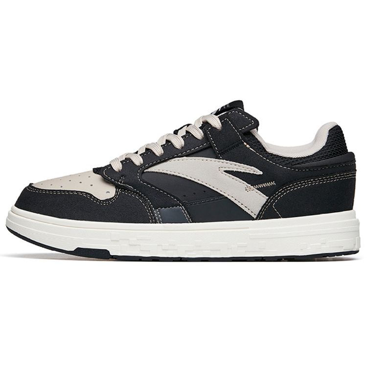 Anta Jiewan Fanshi Women Low Top Skate Shoes Black Grey 122228050S-1