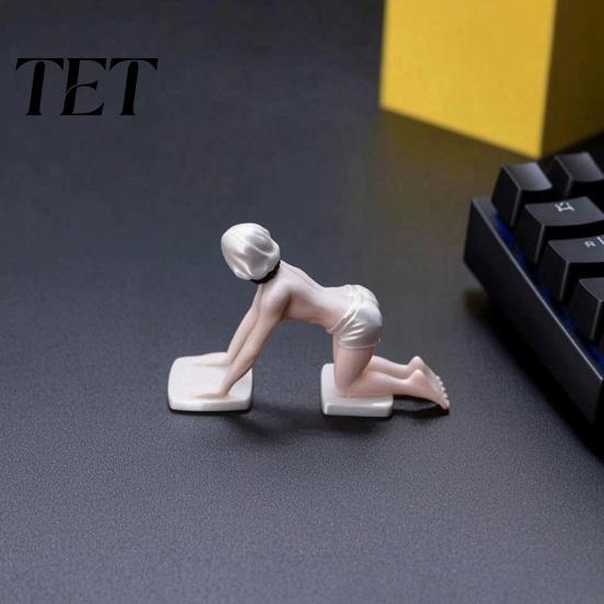 Unique Auto Interior Ornaments 3D Printed Masked Hottie Ornament, Cool Mysterious Character Figurine, Stable Funny Muscle Man Figurines Base