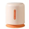 1.2L Useful 90 Degree Opening Buckle Mini Waste Bin Easy To Install Living Room Table Daily Use