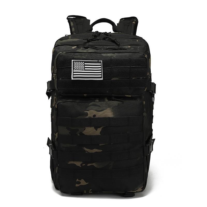 Large Capacity Tactical Backpack Sports Camouflage Backpack Camping Hiking Outdoor Bag
