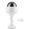 Dummy Security Camera Dome Shape Blinking Fake Security Camera 360 Degrees Rotation Camera