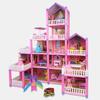 New! Doll House Girl Villa Princess Castle Set Children Play House Simulation Assembled Toys Gifts For