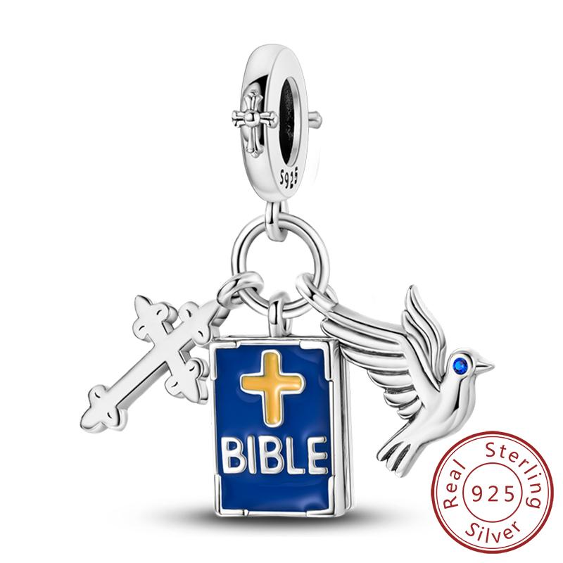 Медные Шармы Бусины Глаз Дьявола Крест Ангел Шармы Подходят для Оригинальных Браслетов-Шармов Подвески Изысканное Изготовление Ювелирных Изделий Своими Руками Для Женщин