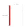 10 Pcs Folder Sliding Bar Clamps Binder Clips Tie Rod A4 Paper Files Plastic Folders Clear Report Cover Office Table