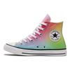 Chuck Taylor All Star Series Модные Повседневные Универсальные Высокие парусиновые кеды Радужный градиент Унисекс Кроссовки A02570C