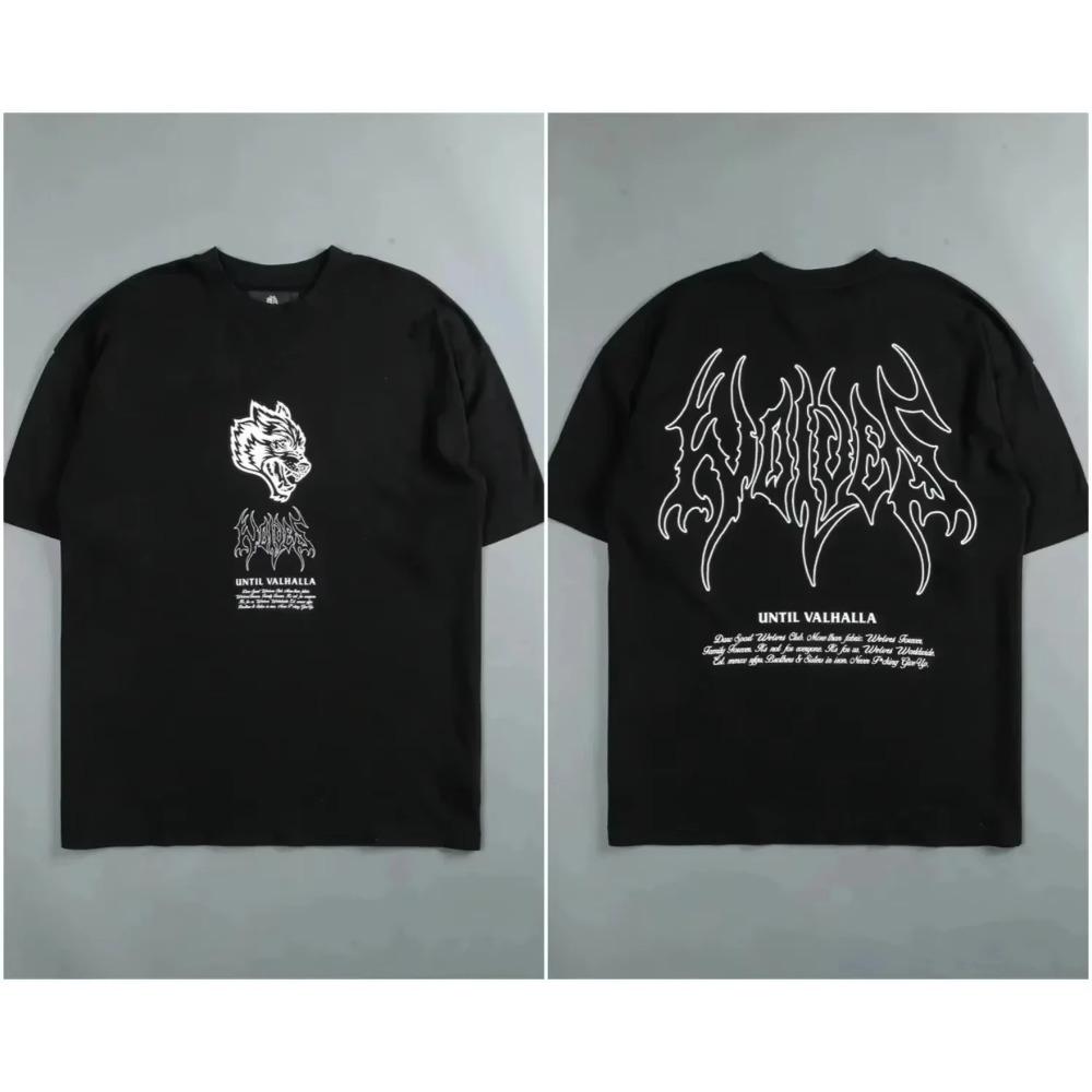 Принт Спортзал Оверсайз Мода Повседневный Свободный Чистый Хлопок Комфорт Футболки Лето Мужская Одежда