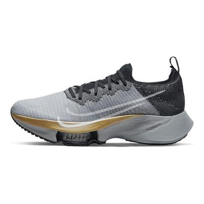 Air Zoom Tempo Next% Flyknit Wolf Grey Black Мужские кроссовки Pure-Platinum White CI9923-008