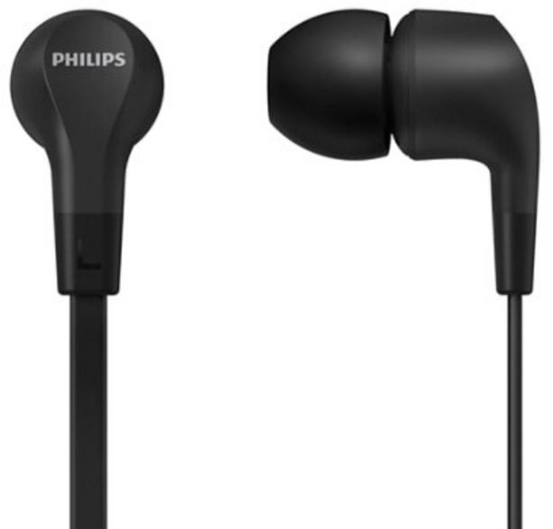 Philips tae1105bk/00 wired headphones black