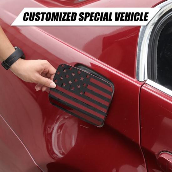 US Flag Car Fuel Tank Cap Protector Cover For BMW 3 Series 2005-2012