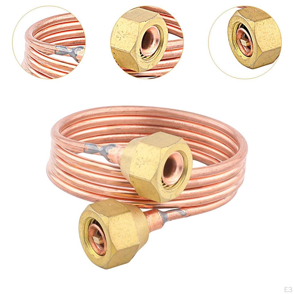 Трубка для кондиционера холодильника Медная капиллярная Сделай сам Компактные змеевиковые трубки для