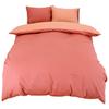 Merry Night FROM Terracotta Duvet Single 150 X 210 Double Double Easy Made In Silk Fibroin Soft and Elegant All Cover, Long, Approx. Cm, Zipper,