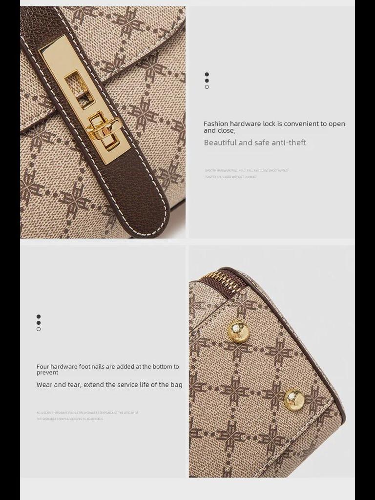 Women's 2025 Genuine Leather Retro Bucket Bag - Fashionable Shoulder Messenger Handbag