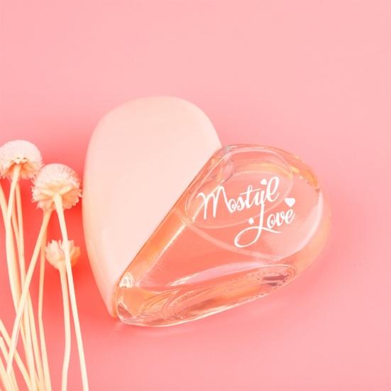 1 бутылка, 50 мл, женские духи Love, стойкий аромат, модные духи в форме сердца для фестивалей, Дня святого Валентина