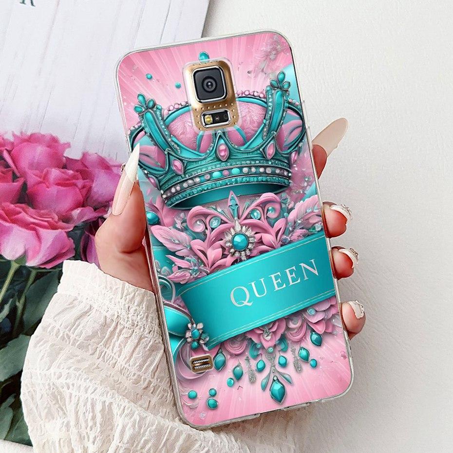 Новый дизайн чехла для телефона Samsung Galaxy S5 5.1" Прозрачный ТПУ Тонкая задняя крышка для Samsung S5 G900F G900I Мягкие силиконовые чехлы