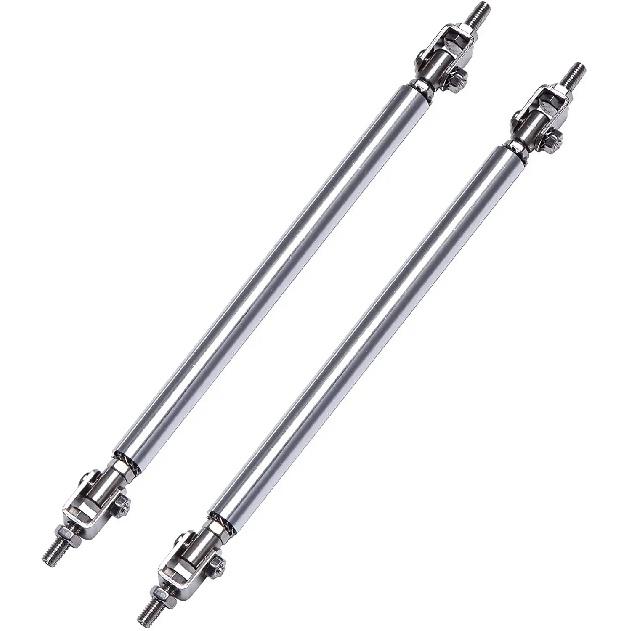 2PCS Universal Front Bumper Lip Splitter Strut Rod Tie Support Bar For BMW F20 F21 M Sport 2015- Hatchback Car Accessories