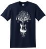 TREE OF GUITARS TSHIRT Acoustic Guitar Tree of life Rock Peace Bass Music Top