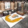 Nyanko Sensei Carpet Rug For Living Room Bedroom Home Sofa Decoration Kids Play Nonslip Floor Mat