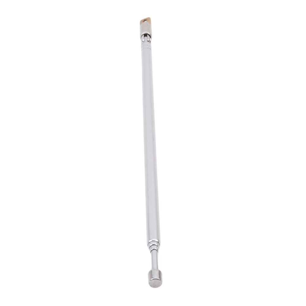 1Pcs 7104 7120 Telescopic Antenna SMA Male Connector Antenna Rod for Radio TV Replacement