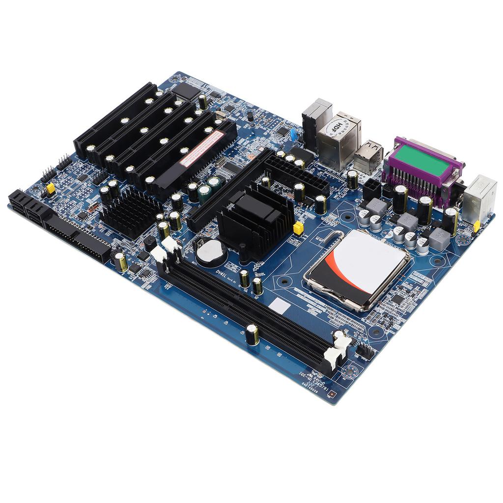 Промышленная материнская плата 5 портов PCI стабильный конденсатор фильтрация VGA контакт LPT COM последовательный порт G41 Lga775