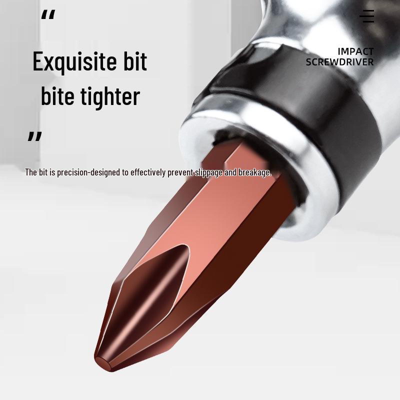 Набор ударных бит и экстракторов для винтов: Удалитель ржавых/сломанных головок, крестовое нарезание резьбы, готов к удару молотком