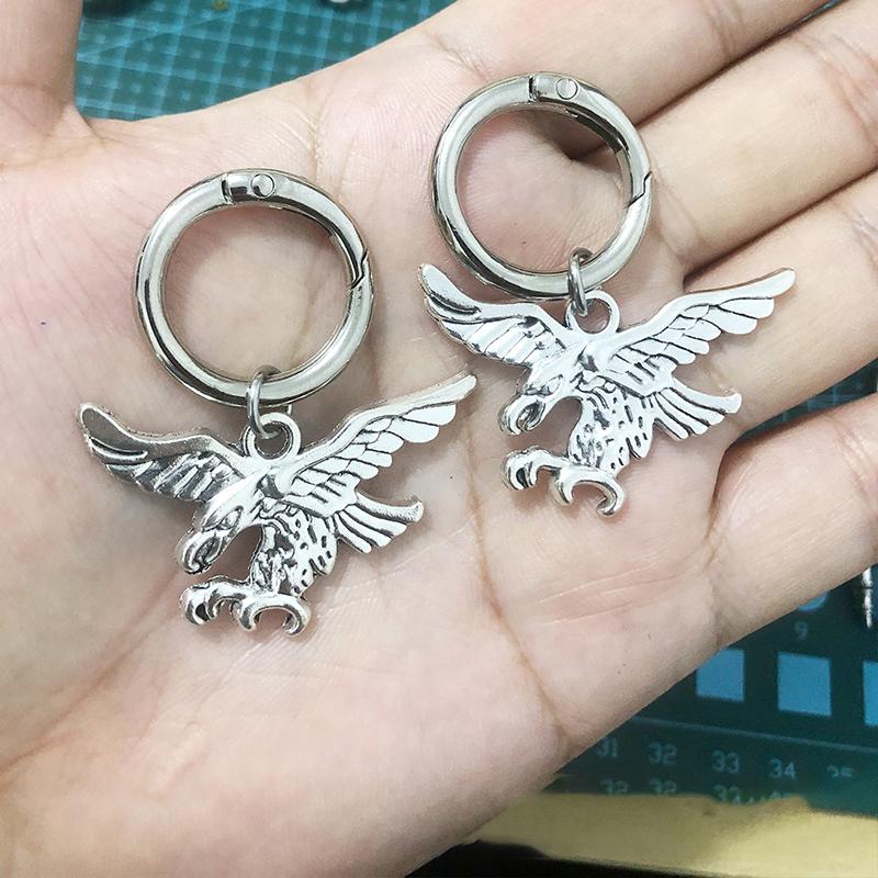 Gothic Sword Flame Serpent Pentagram Martens Metal Shoe Buckle Punk Diy Detachable Circle Buckle Animal Pendant Shoe Accessories