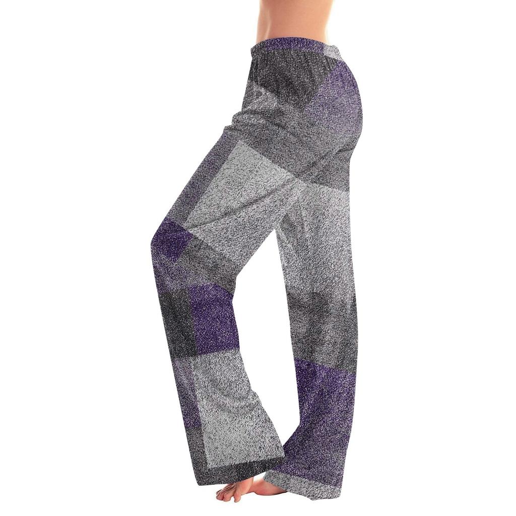 Women's Winter Soild Colored Pants, Full Length Pants, Sports Pants, Home Pants