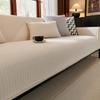 Sofa Cushion Simple Fashionable Solid Color Light Luxury Non-Slip Machine Washable Anti-Cat Scratch Cover Cover Back Towel