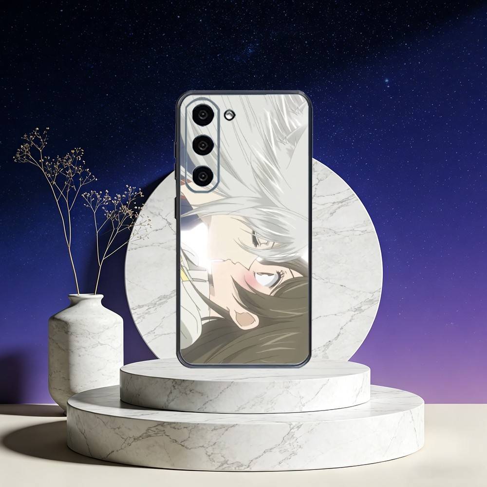 Чехол для телефона с рисунком Томоэ и Камисама из аниме Для Samsung Galaxy A73, A72, A71, A70, A53, A52, A51, Другие Мягкий черный чехол