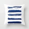 Watercolor Blue Cushion Cover Abstract Marble Geometric Pattern Sofa Pillowcase Bedroom Home Decor Car Office Decorative 45x45cm