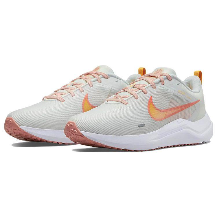 Nike Downshifter 12 White University Gold Женские кроссовки Summit-White Light-Madder-Root Crimson-Bliss DD9294-101