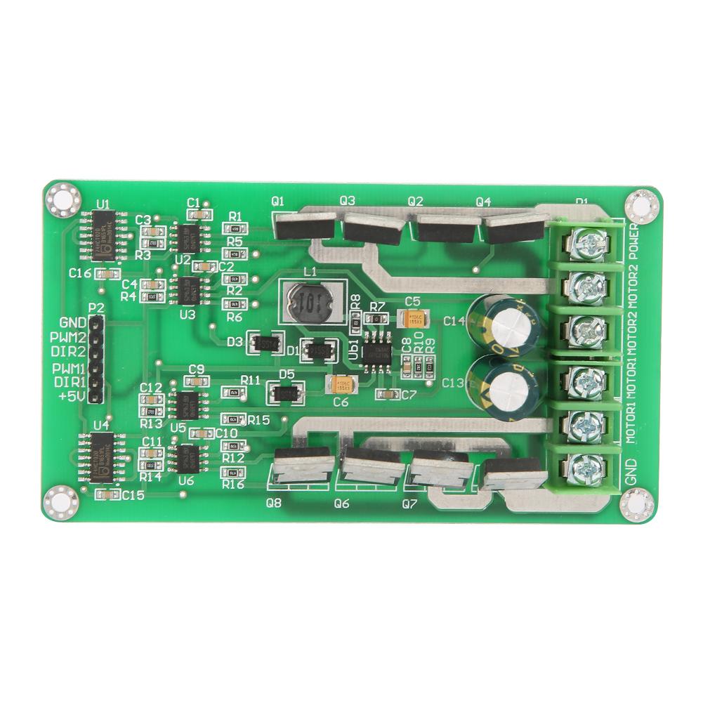 IRF3205 Dual Channel DC Motor Driver Board Module H bridge with Brake Function