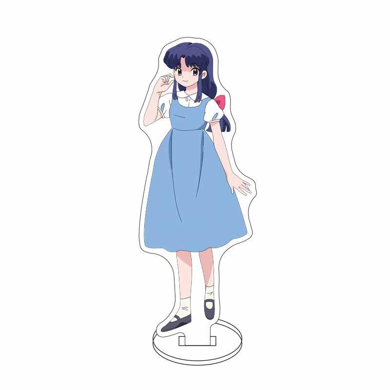 НОВИНКА 15 см Ranma 1/2 Акриловая фигурка-подставка Тэндо Аканэ Хибики Рёга Аниме Модель Пластина Стоячий знак ГОРЯЧИЙ Мультяшная кукла Спальня