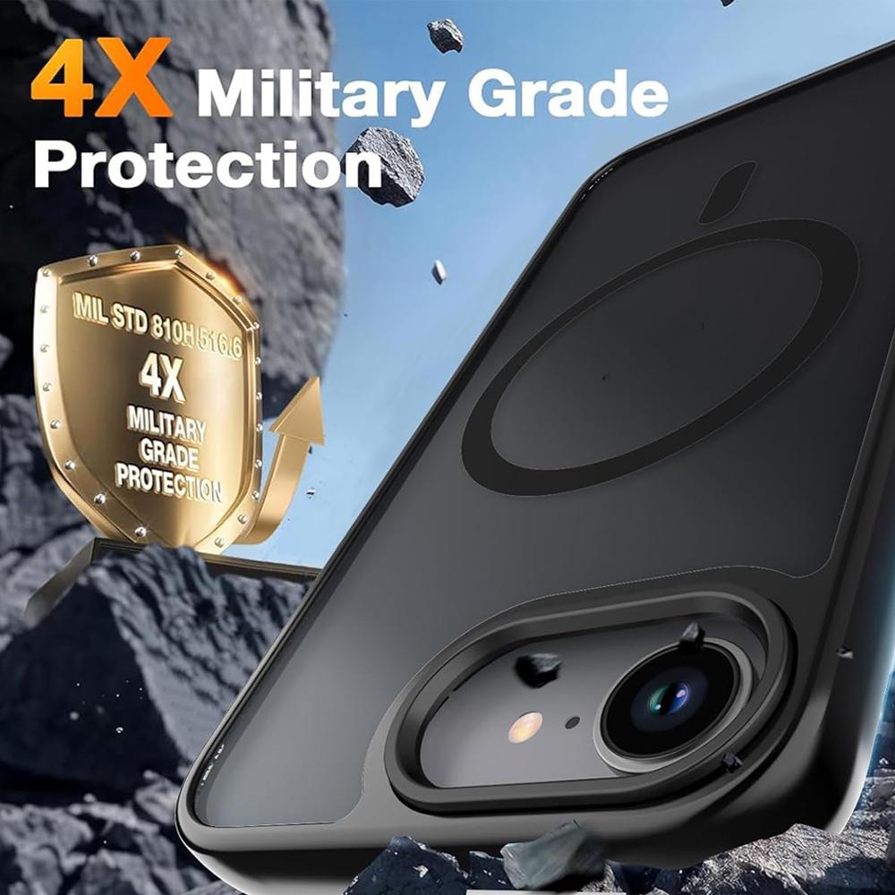 Матовый магнитный чехол для телефона Magsafe Mag Safe Iphone 17 Air 17 E 16E 16 Pro Max 15 Plus 14 13 12 Mini 11 8 Se 2022 2020 Защитное стекло Чехол для телефона