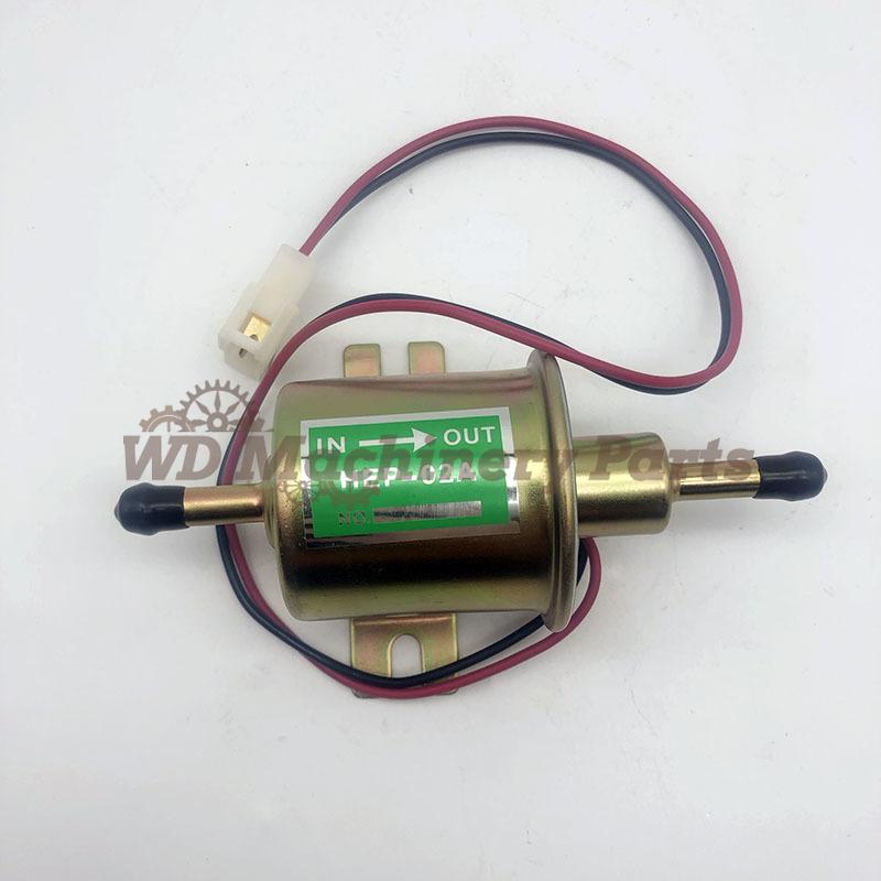 High Quality Low Pressure Universal Diesel Petrol Electric Fuel Pump HEP-02A 12V For Car Motorcycle ATV Fuel Pump