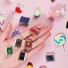 3pcs Miniatures Dollhouse Classical Mini Flip Books Notebook Pretend for Play De