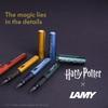 LAMY Al-Star Гарри Поттер Гриффиндор - Специальное издание перьевой ручки с гравировкой факультета - Размер EF...