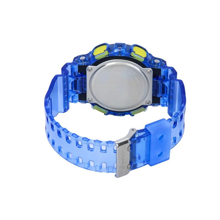 Casio Мужские часы с двойным дисплеем (жидкокристаллический/аналоговый) Серия Синие часы GA-110MC-2A GA-110MC-2A