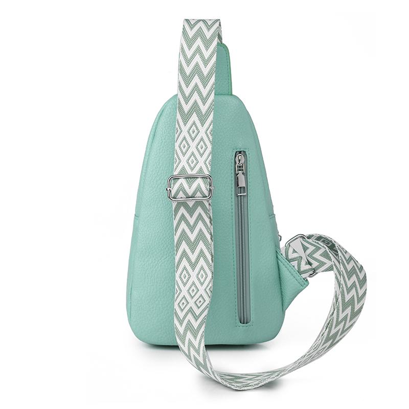 Women Bag Fashion Ladies Daily Chest Bag One Shoulder Crossbody Bag Girls Small Short Trip Travel Carry Bags Simple Messenger