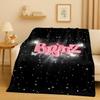 3D Cartoon Bratz Doll Girl Flannel Blanket,Ultra Soft Warm Plush Throw for Home Bedroom Bed Sofa Cover Office Gift Kids Picnic