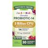 Just 4 Kidz, Chewable Probiotic-14, Natural Berry, 3 Billion CFU, 30 Chewable Tablets