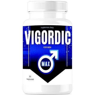 Добавка Vigordic Max, поддерживающая увеличение естественной жизненной силы, 30 капсул