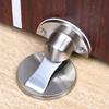 Furniture Hardware Nail-free Doorstop Hidden Door Holders Catch Floor 304 Stainless Steel Door Stopper Magnetic Door Stops