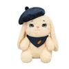Cartoon Beret Cute Rabbit With Carrot Pattern Scarf Plush Toy Children For