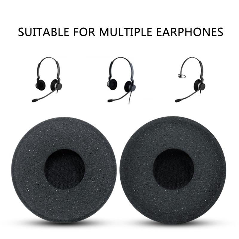 Soft and Elastic Earphone Ear Pads Cushions for GN2000 BIZ 2300 Headphone Ear Cushions Improve Sound Quality and Comfort