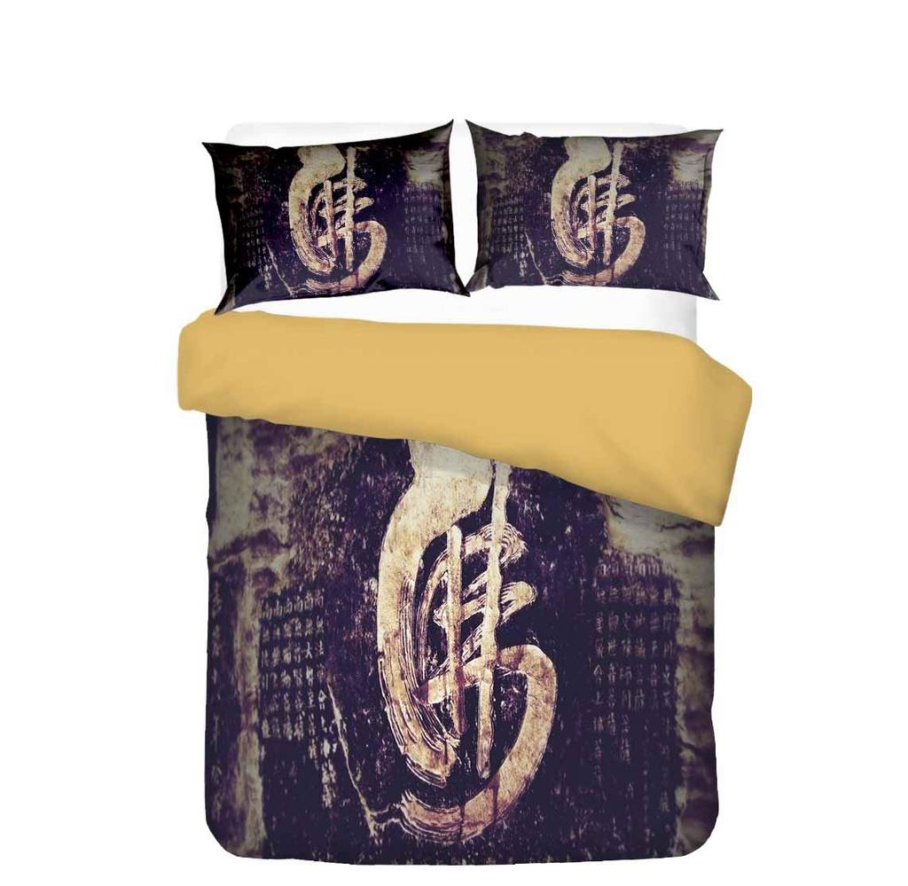 Пододеяльник в китайском стиле King Queen, праздничный комплект постельного белья с изображением красной птицы и собаки, новогодний пододеяльник из полиэстера